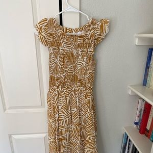 THML printed mid length smock dress